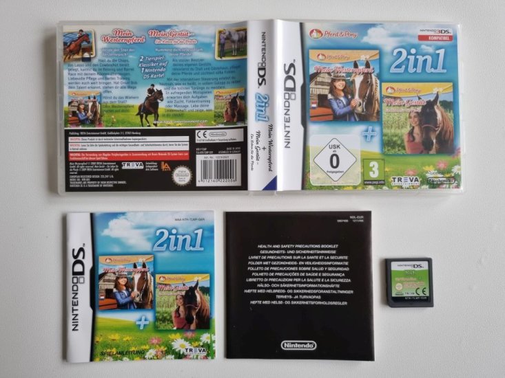 (Bild für) DS 2 in 1 - Mein Westernpferd / Mein Gestüt GER - zum Schließen ins Bild klicken