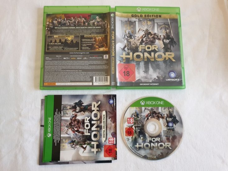(Bild für) Xbox One For Honor - Gold Edition - zum Schließen ins Bild klicken