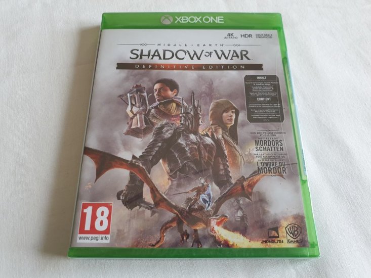 (Bild für) Xbox One Middle-Earth - Shadow of War - Definitive Edition - zum Schließen ins Bild klicken
