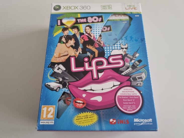 (Bild für) Xbox 360 Lips - I love the 80s - zum Schließen ins Bild klicken