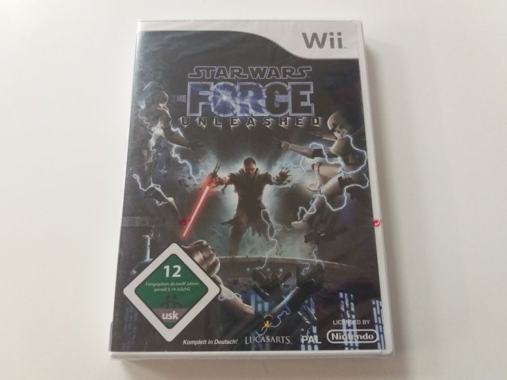(Bild für) Wii Star Wars The Force Unleashed NOE - zum Schließen ins Bild klicken