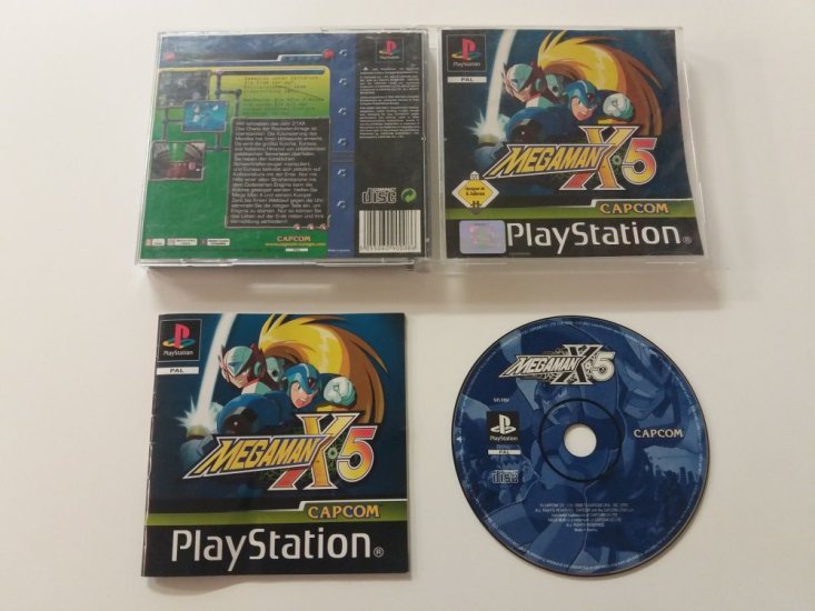 (Bild für) PS1 Mega Man X5 - zum Schließen ins Bild klicken