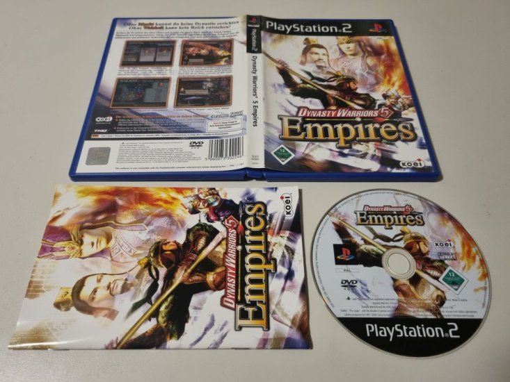 (Bild für) PS2 Dynasty Warriors 5 - Empires - zum Schließen ins Bild klicken