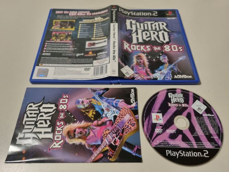 (Bild für) PS2 Guitar Hero: Rocks the 80s - zum Schließen ins Bild klicken