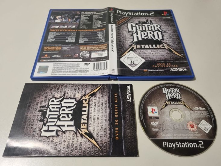 (Bild für) PS2 Guitar Hero - Metallica - zum Schließen ins Bild klicken