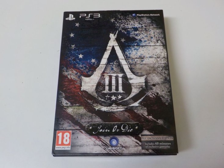 (Bild für) PS3 Assassin's Creed 3 Join Or Die Edition - zum Schließen ins Bild klicken