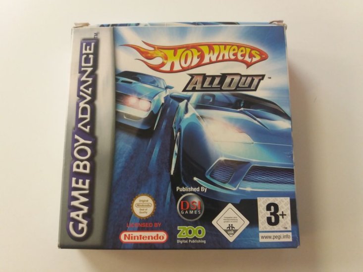 (Bild für) GBA Hot Wheels All Out EUR - zum Schließen ins Bild klicken