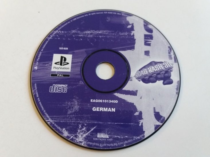 (Bild für) PS1 Road Rash 3D - zum Schließen ins Bild klicken