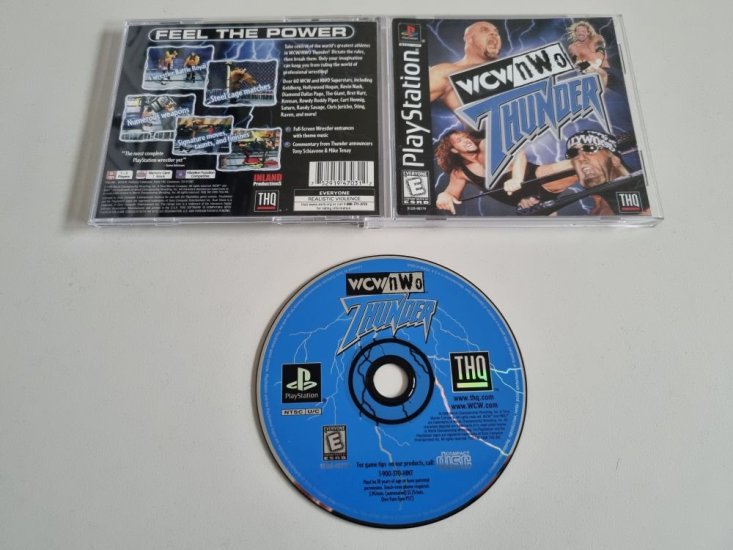 (Bild für) PS1 WCW NWO Thunder - zum Schließen ins Bild klicken