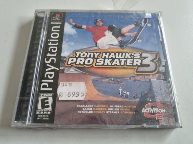 (Bild für) PS1 Tony Hawk's Pro Skater 3 - zum Schließen ins Bild klicken