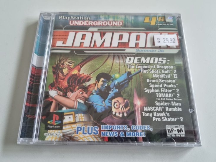 (Bild für) PS1 Playstation Underground - Jampack Summer 2K - zum Schließen ins Bild klicken