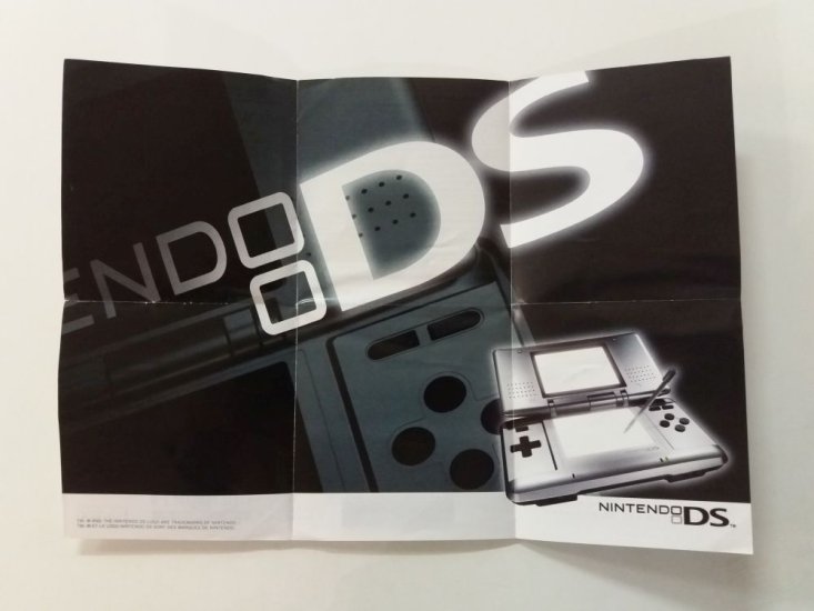 (Bild für) Nintendo DS Poster / Werbeheft - zum Schließen ins Bild klicken