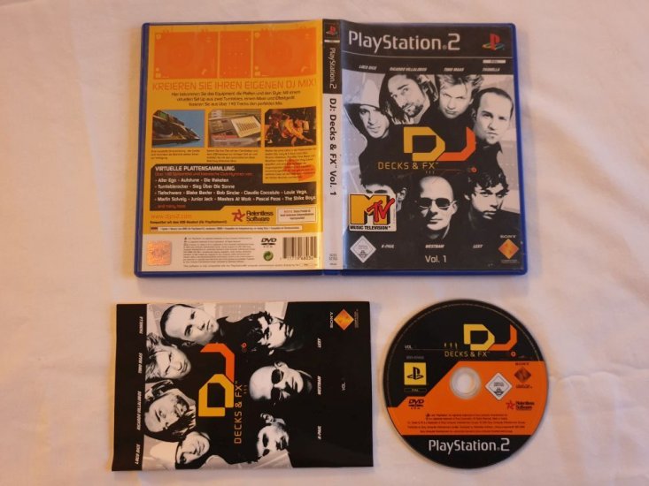 (Bild für) PS2 DJ Decks & FX Vol. 1 - zum Schließen ins Bild klicken