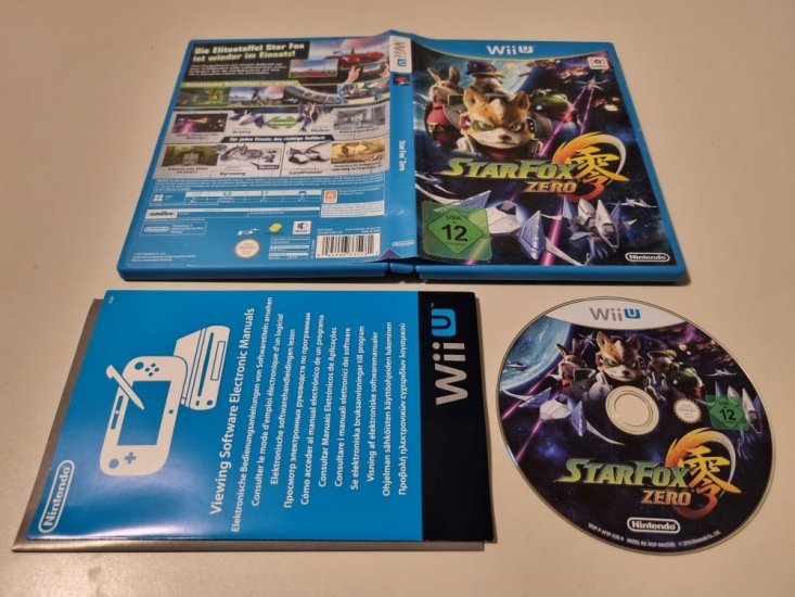 (Bild für) Wii U Starfox Zero GER - zum Schließen ins Bild klicken