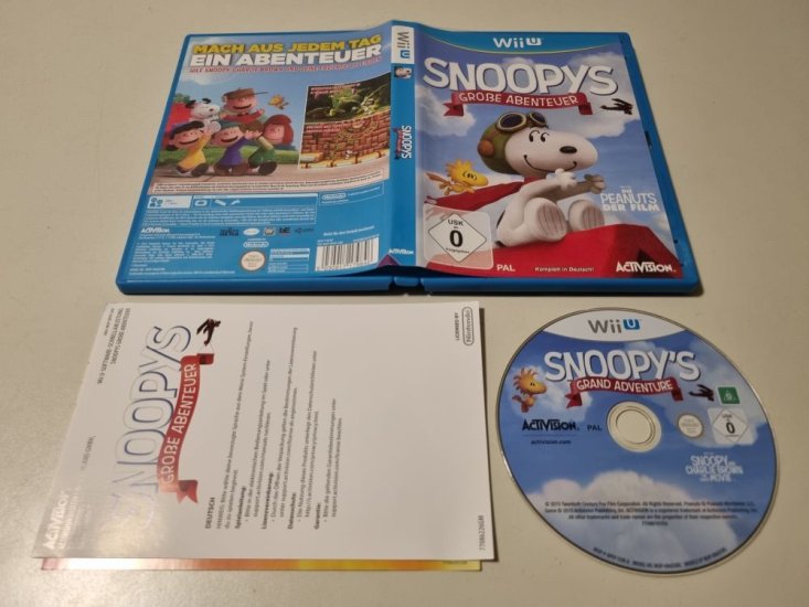 (Bild für) Wii U Snoopys Große Abenteuer GER - zum Schließen ins Bild klicken