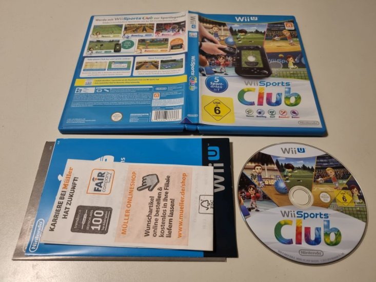 (Bild für) Wii U Wii Sports Club GER - zum Schließen ins Bild klicken