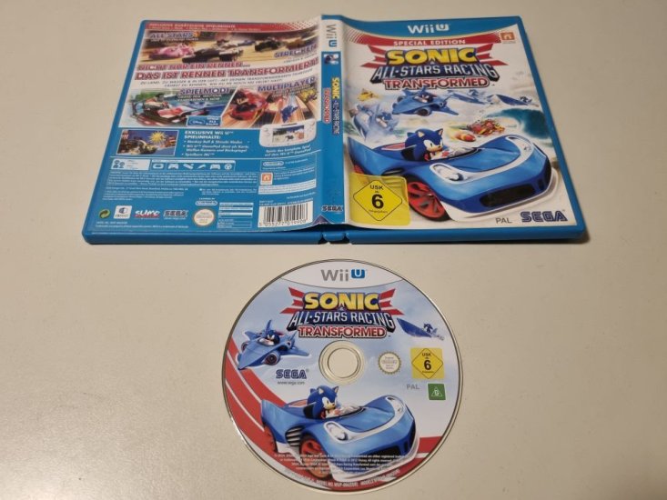 (Bild für) Wii U Sonic All-Stars Racing Transformed - Special Edition GER - zum Schließen ins Bild klicken