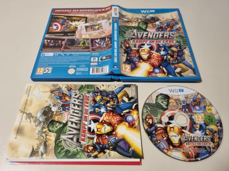 (Bild für) Wii U Marvel Avengers Kampf um die Erde FRG - zum Schließen ins Bild klicken