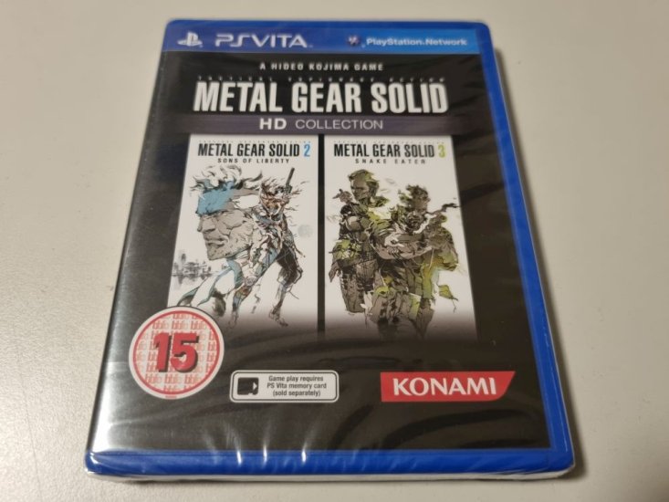 (Bild für) PSVita Metal Gear Solid - HD Collection - zum Schließen ins Bild klicken
