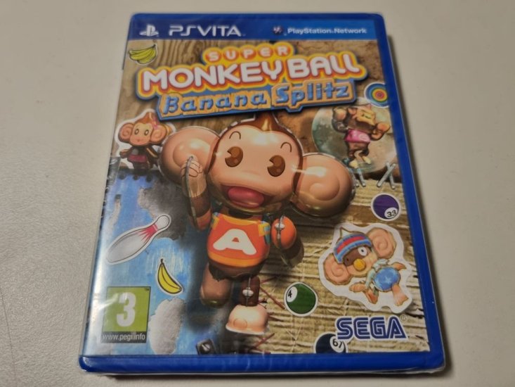 (Bild für) PSVita Super Monkey Ball - Banana Splitz - zum Schließen ins Bild klicken