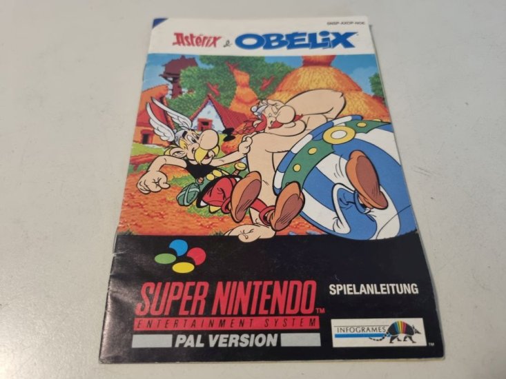 (Bild für) SNES Asterix & Obelix NOE Anleitung - zum Schließen ins Bild klicken