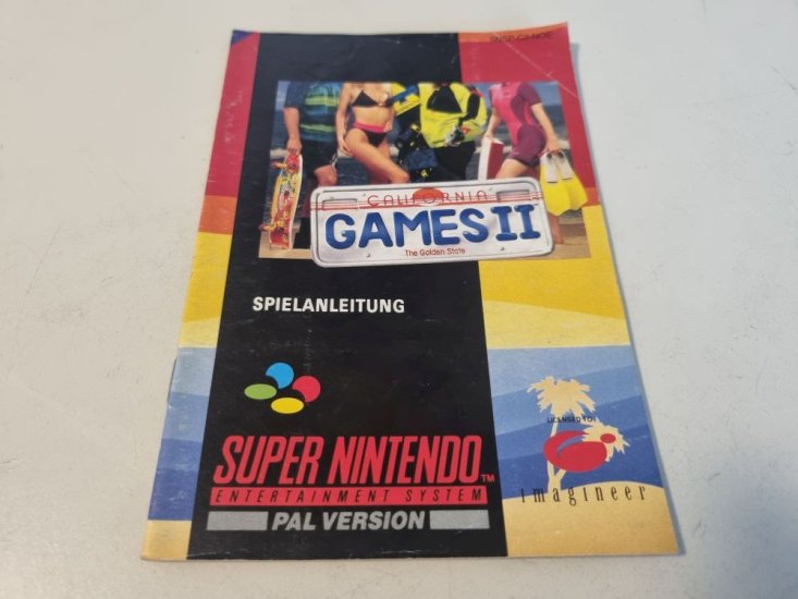 (Bild für) SNES California Games II NOE Anleitung - zum Schließen ins Bild klicken