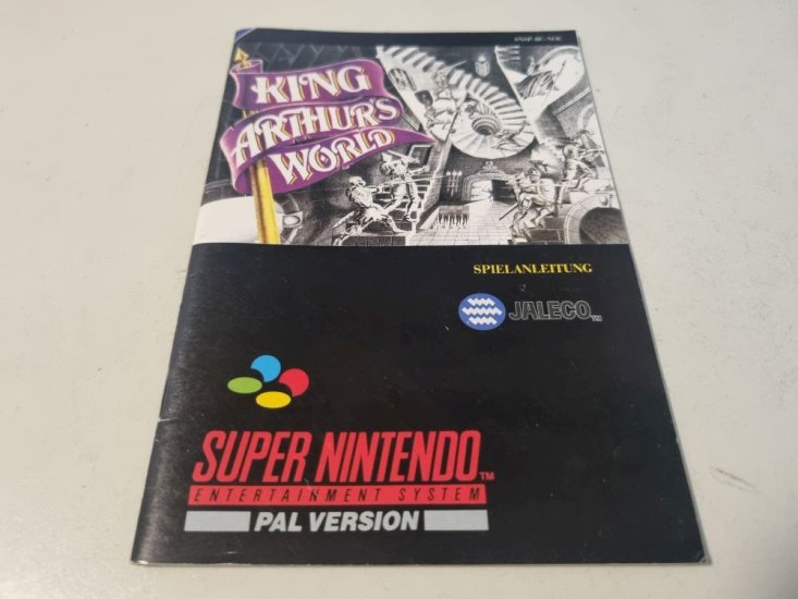 (Bild für) SNES King Arthur's World NOE Anleitung - zum Schließen ins Bild klicken