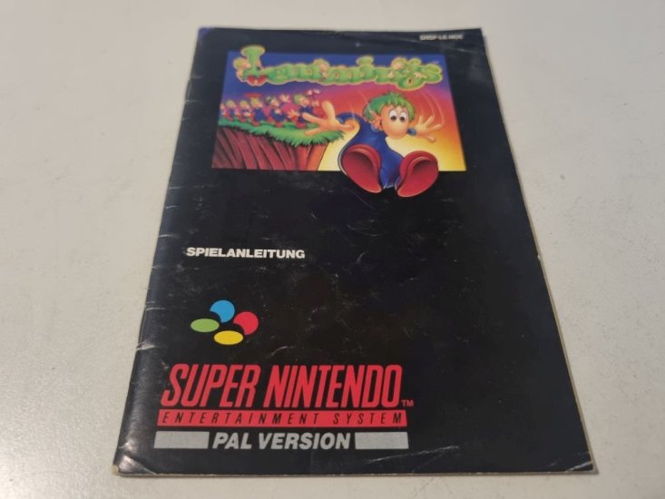 (Bild für) SNES Lemmings NOE Anleitung - zum Schließen ins Bild klicken