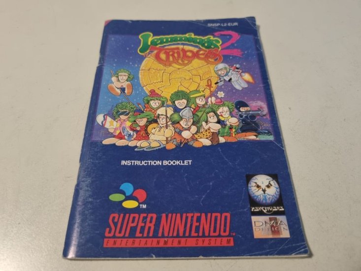 (Bild für) SNES Lemmings 2 - The Tribes EUR Anleitung - zum Schließen ins Bild klicken