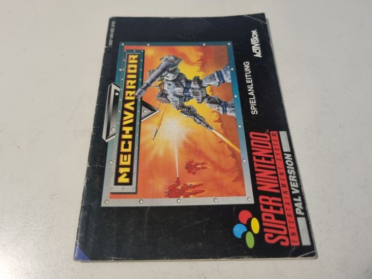 (Bild für) SNES Mechwarrior NOE/SFRG Anleitung - zum Schließen ins Bild klicken