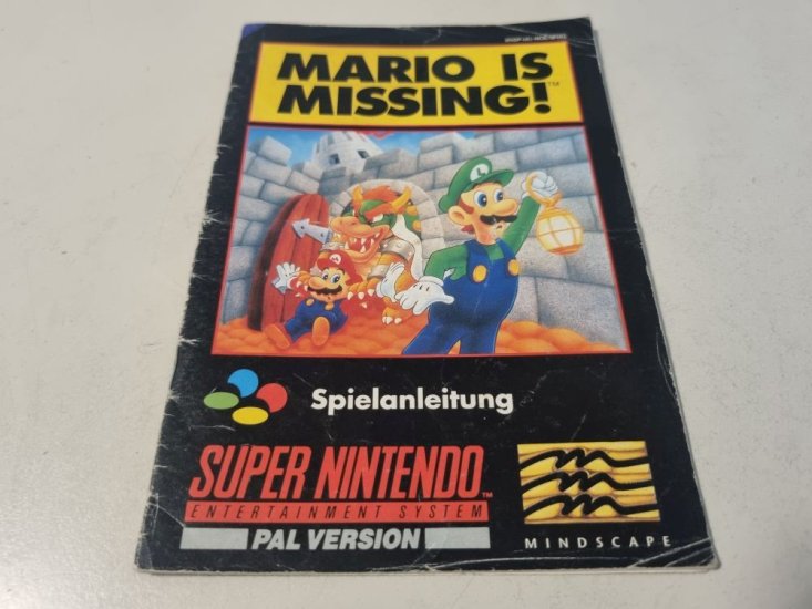 (Bild für) SNES Mario is Missing NOS/SFRG Anleitung - zum Schließen ins Bild klicken