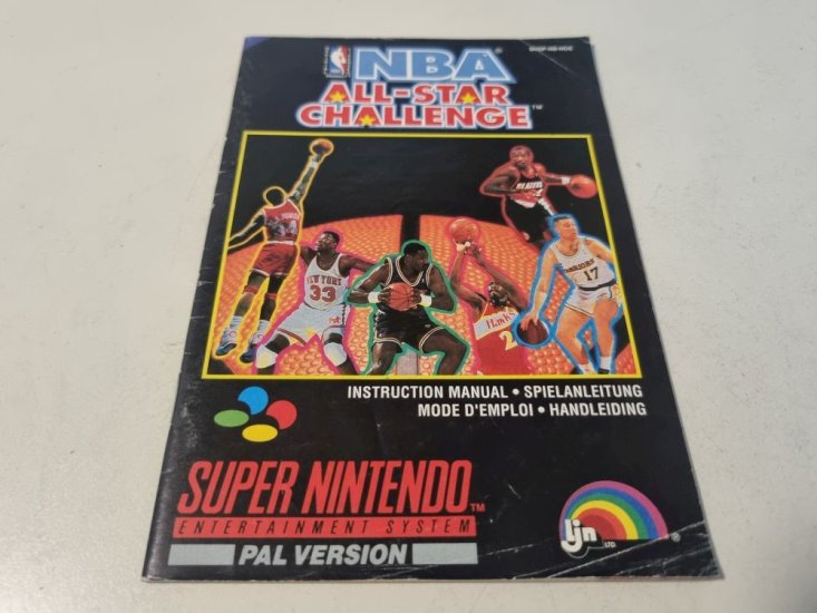 (Bild für) SNES NBA All-Star Challenge NOE Anleitung - zum Schließen ins Bild klicken