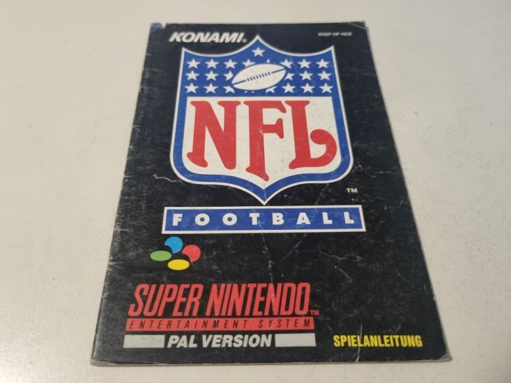 (Bild für) SNES NFL Football NOE Anleitung - zum Schließen ins Bild klicken