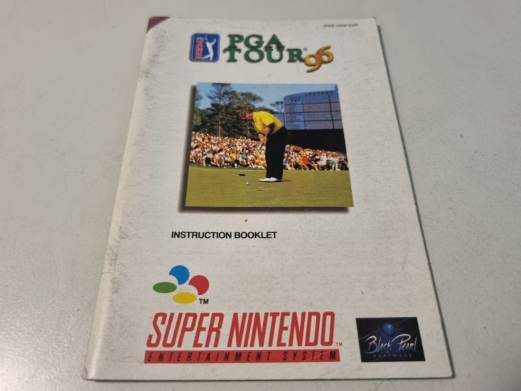 (Bild für) SNES PGA Tour 96 EUR Anleitung - zum Schließen ins Bild klicken