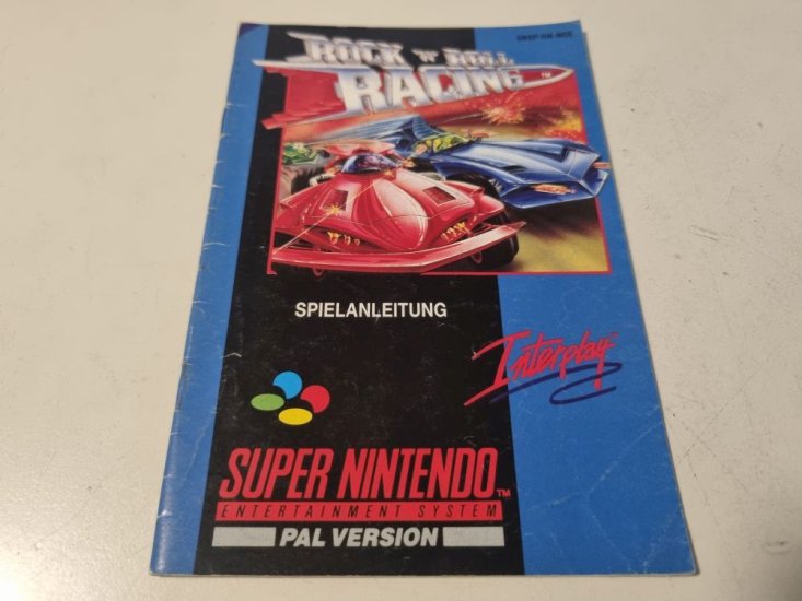 (Bild für) SNES Rock 'N' Roll Racing NOE Anleitung - zum Schließen ins Bild klicken