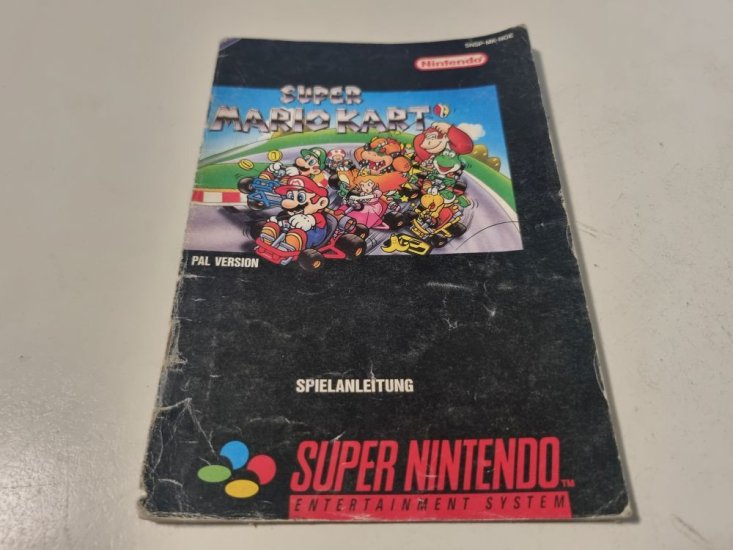 (Bild für) SNES Super Mario Kart NOE Anleitung - zum Schließen ins Bild klicken