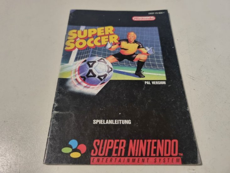 (Bild für) SNES Super Soccer NOE Anleitung - zum Schließen ins Bild klicken