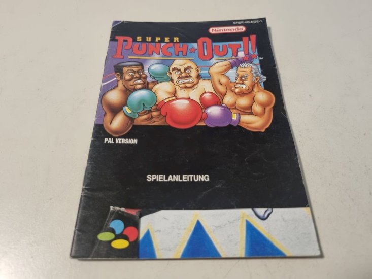(Bild für) SNES Super Punch Out!! NOE Anleitung - zum Schließen ins Bild klicken