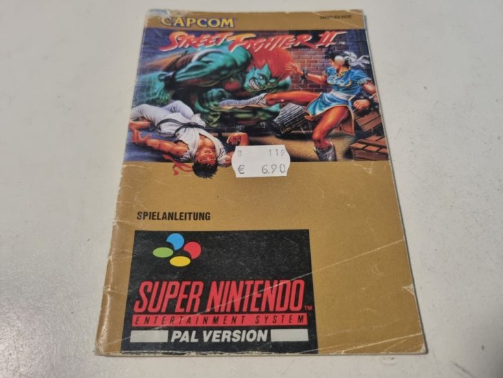 (Bild für) SNES Street Fighter II NOE Anleitung - zum Schließen ins Bild klicken