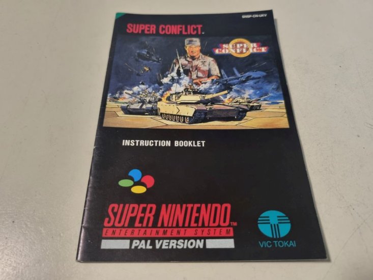 (Bild für) SNES Super Conflict UKV Anleitung - zum Schließen ins Bild klicken