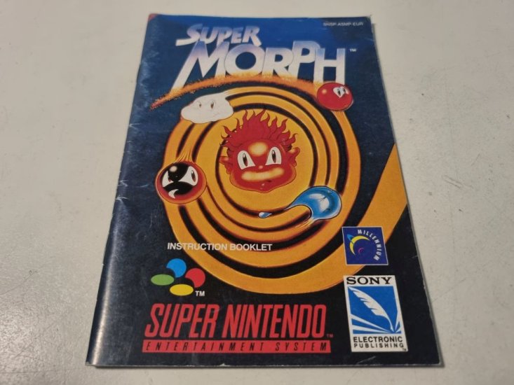(Bild für) SNES Super Morph EUR Anleitung - zum Schließen ins Bild klicken