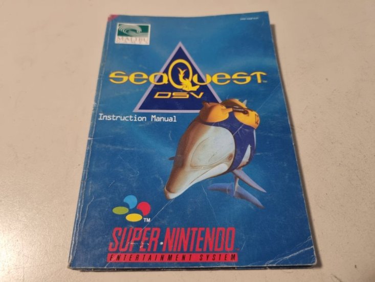 (Bild für) SNES Sea Quest EUR Anleitung - zum Schließen ins Bild klicken