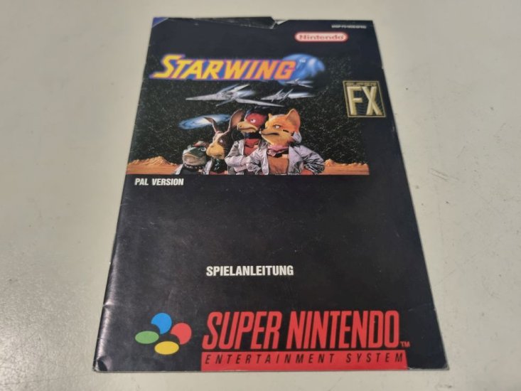 (Bild für) SNES Starwing NOE/SFRG Anleitung - zum Schließen ins Bild klicken