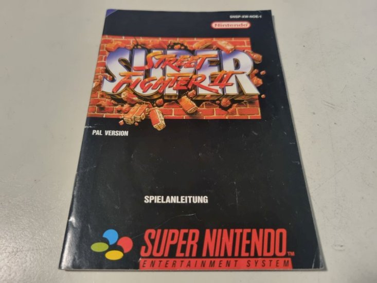 (Bild für) SNES Super Street Fighter II NOE Anleitung - zum Schließen ins Bild klicken