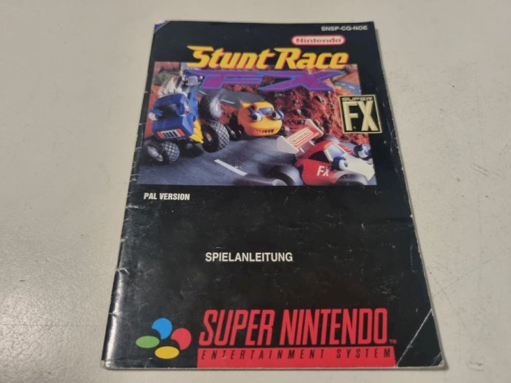 (Bild für) SNES Stunt Race FX NOE Anleitung - zum Schließen ins Bild klicken