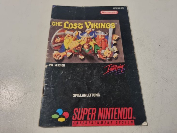 (Bild für) SNES The Lost Vikings NOE/SFRG Anleitung - zum Schließen ins Bild klicken