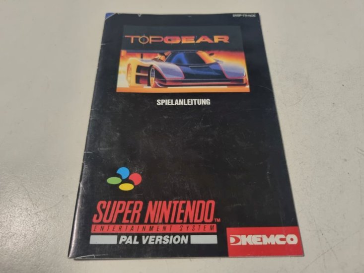 (Bild für) SNES Top Gear NOE Anleitung - zum Schließen ins Bild klicken