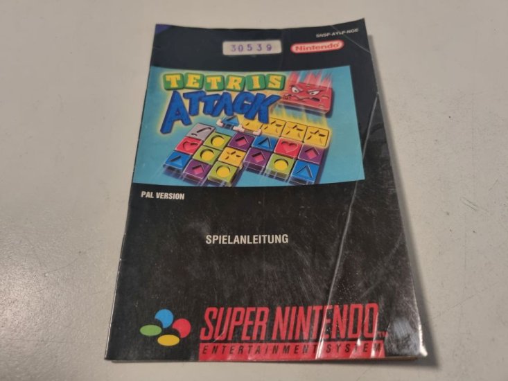 (Bild für) SNES Tetris Attack NOE Anleitung - zum Schließen ins Bild klicken
