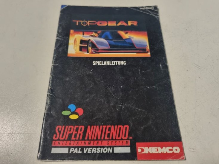 (Bild für) SNES Top Gear NOE Anleitung - zum Schließen ins Bild klicken