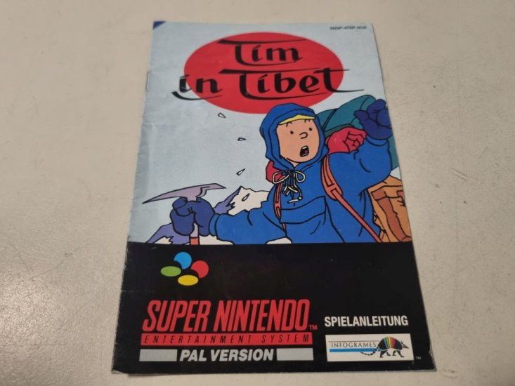 (Bild für) SNES Tim in Tibet NOE Anleitung - zum Schließen ins Bild klicken